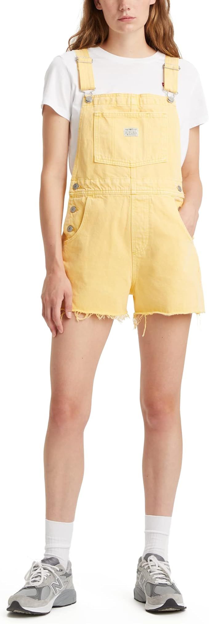 Levi's Women's Premium Vintage Shortalls | Amazon (US)