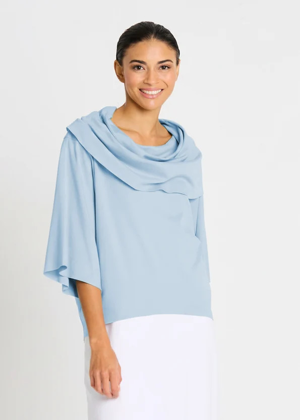 Pima Cotton Jackie O Top - Cameo | Planet By Lauren G