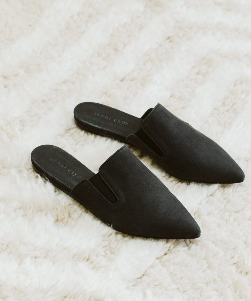 Oiled Leather Mule | Jenni Kayne