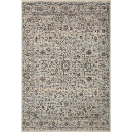 Loloi II Sorrento Mist / Charcoal 2 -7 x 8 -0 Area Rug | Walmart (US)