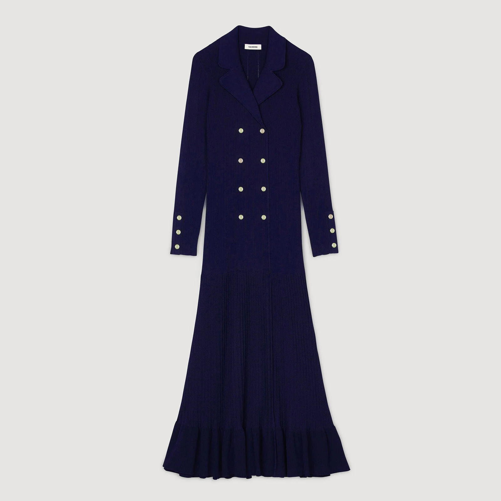 Knit maxi dress | Sandro US | Sandro-Paris US