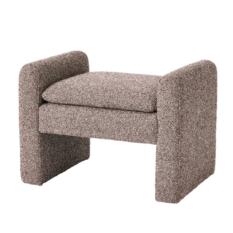 Better Homes & Gardens Emerson Ottoman, Truffle Brown | Walmart (US)