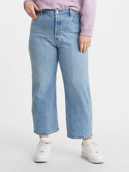 Ribcage Straight Ankle Women's Jeans (plus Size) | LEVI'S (US)