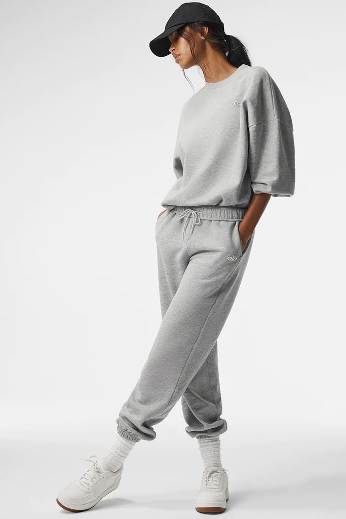 Accolade Sweatpant - Athletic Heather Grey | Alo Yoga