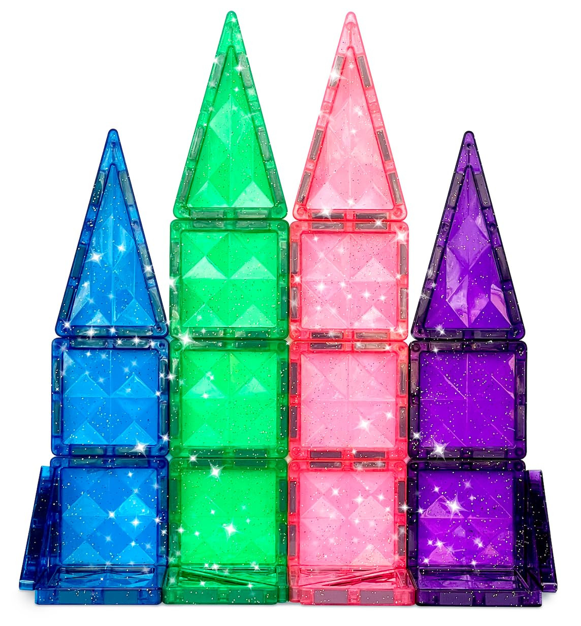 CreateOn Crayola Mini Magnetic PIP-Tiles, Building Set for Kids, Magnetic Building Toys for Kids,... | Amazon (US)