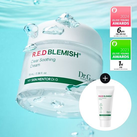 Dr.G Red Blemish Clear Soothing Cream Special Set (70mL+30mL) | Olive Young Global