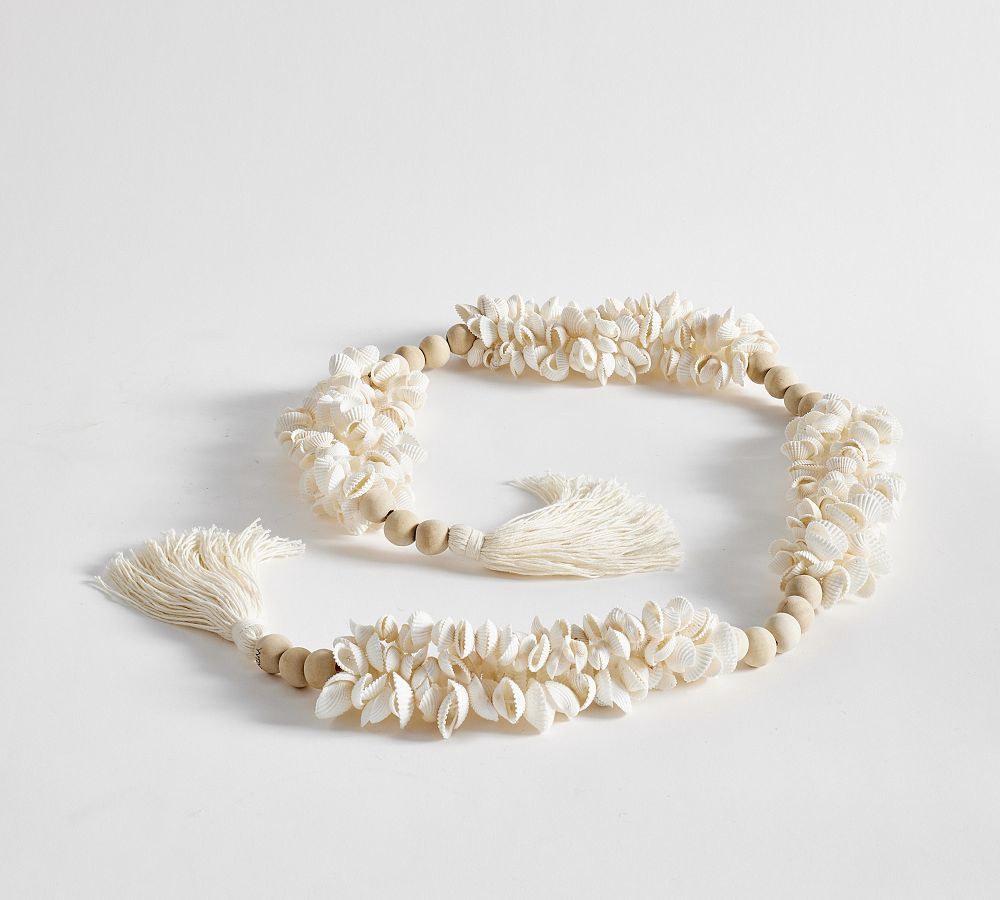 Shell Garland With Beads | Pottery Barn (US)