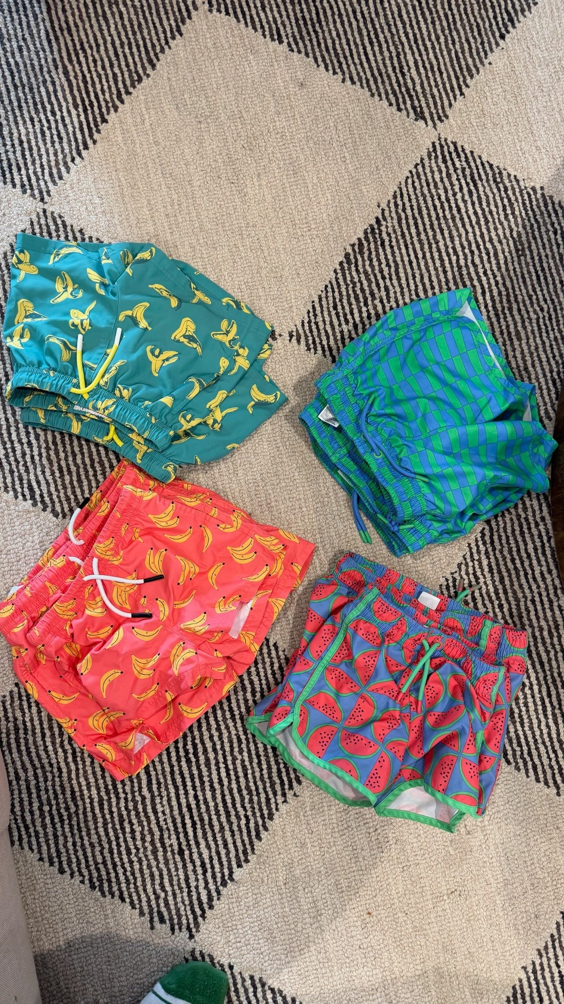 Swim trunks are a perfect Easter basket item! 