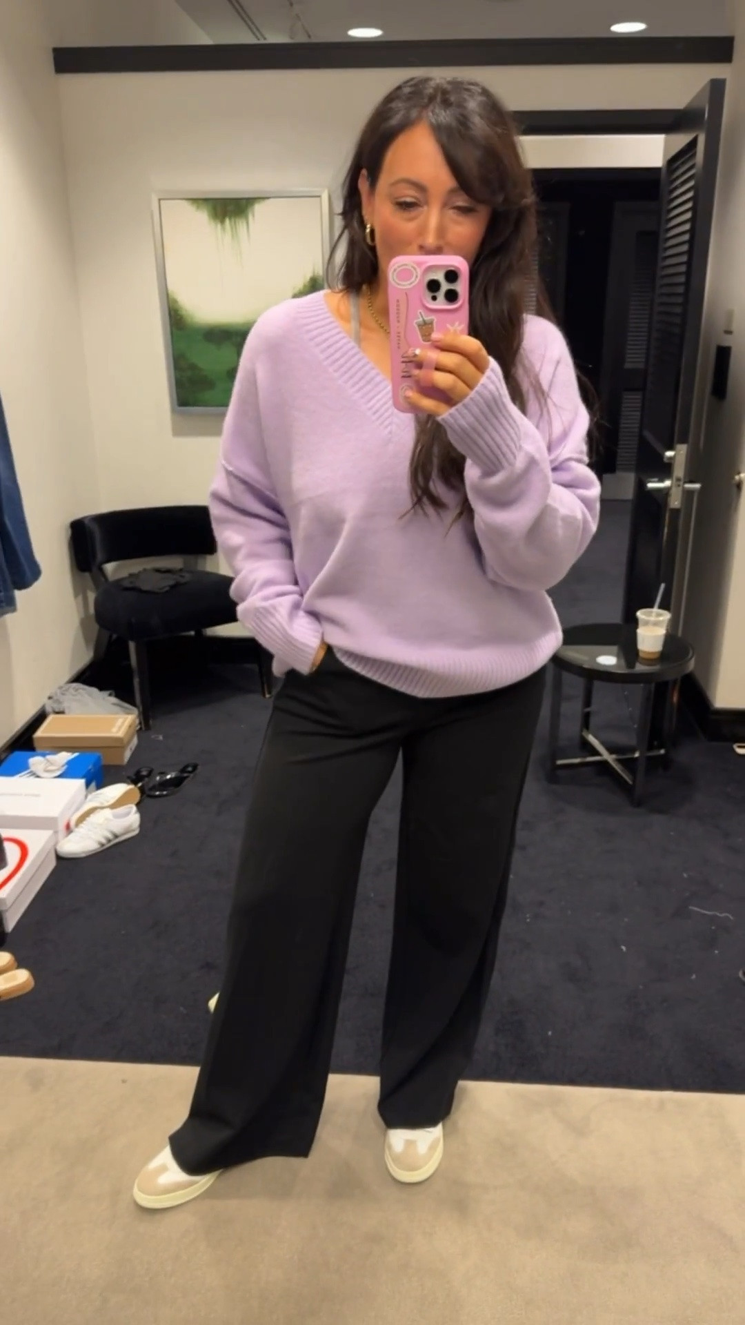 My top selling pants from last year’s sale are back on sale! These are under $60 now and my favorite. 

 • size 6 in these best pants ever! So stretchy and a great work pant
•These sweaters are SO soft & not itchy at all - very affordable too! Wearing a medium and it’s an oversized fit! Linked similar because mine is out of stock!

#LTKootd #LTKSaleAlert #LTKSeasonal