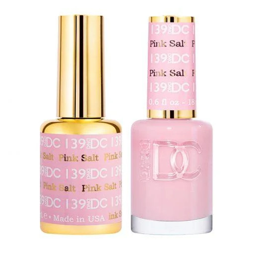 DND DC 139 Pink Salt Gel & Matching Polish Set - DND DC Gel & Lacquer | Walmart (US)