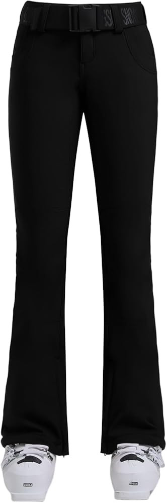 GSOU SNOW Ski Pants Women Slim Snow Pants Waterproof Windproof Warm Womens Snowboard Pants for Wi... | Amazon (US)