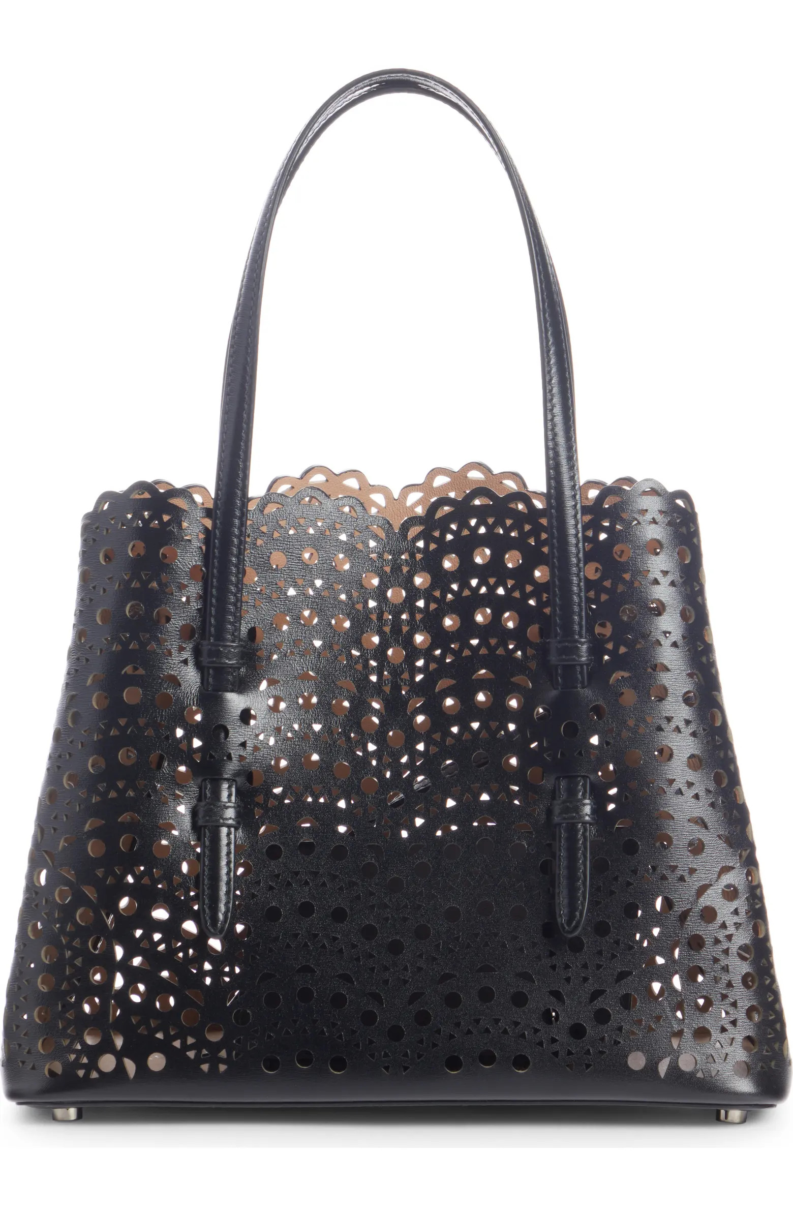 Mina 25 Perforated Leather Tote | Nordstrom