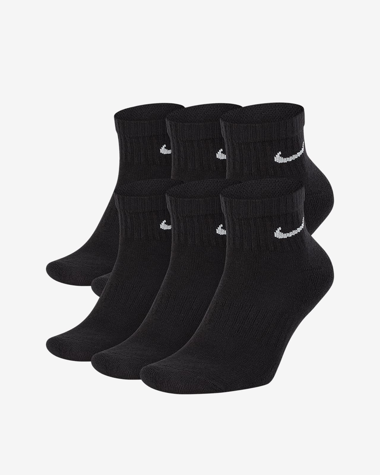 Nike Everyday Cushioned Training Ankle Socks (6 Pairs). Nike.com | Nike (US)