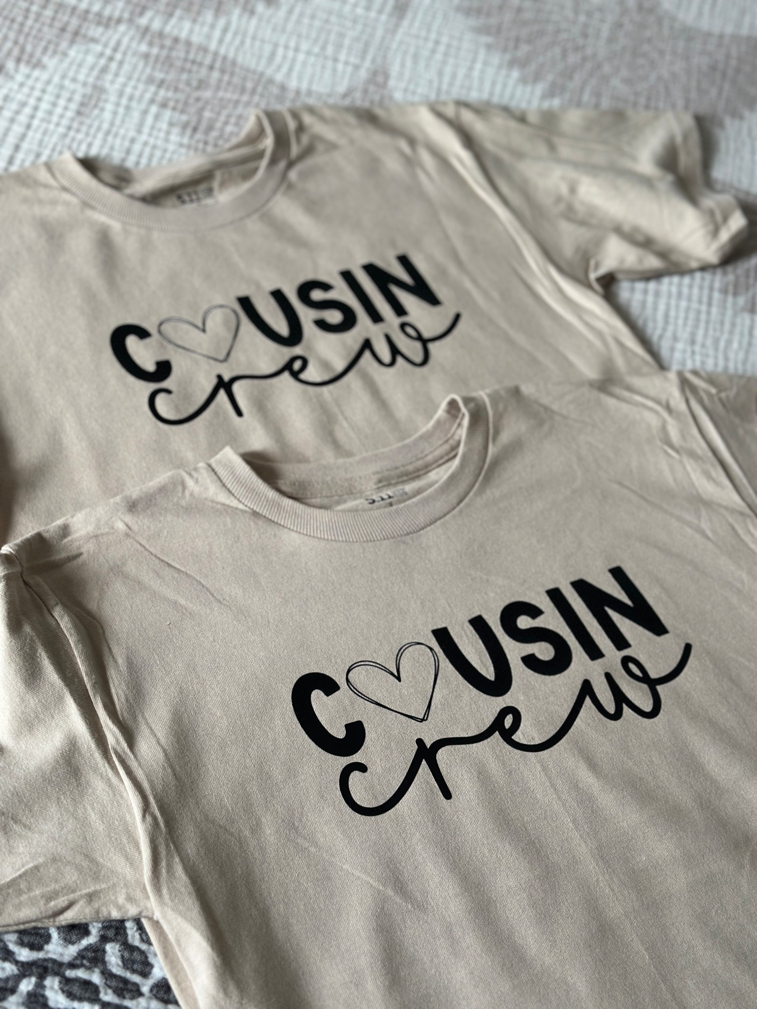 Cutest cousin crew shirts I ever did make. Find the file right here. I use design space for millions of free pngs and clip art files. 
Follow Amybuxtonhome to see my projects .

#cousincrew
#diy

#LTKKids #LTKmomlife #LTKdayinmylife