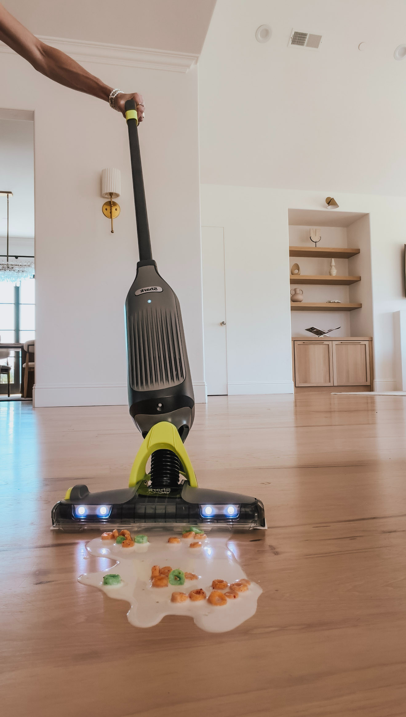 Finally a  combined vacuum and a mop into one! It picks up dry messes, tackles wet spills, and saves you from dragging out two different machines every time your floors need a quick clean. This has quickly become one of my favorite ways to clean up everyday messes.
 

 #LTKHome