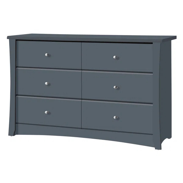 Crescent 6 Drawer Double Dresser | Wayfair North America
