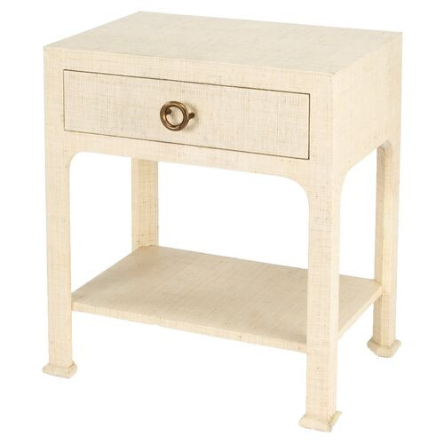Chelsea Nightstand, Alabaster | One Kings Lane