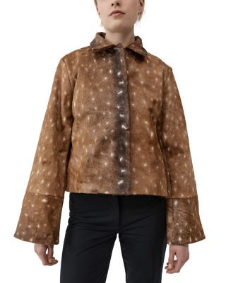 Fawn Minimal Leather Jacket | Bloomingdale's (US)