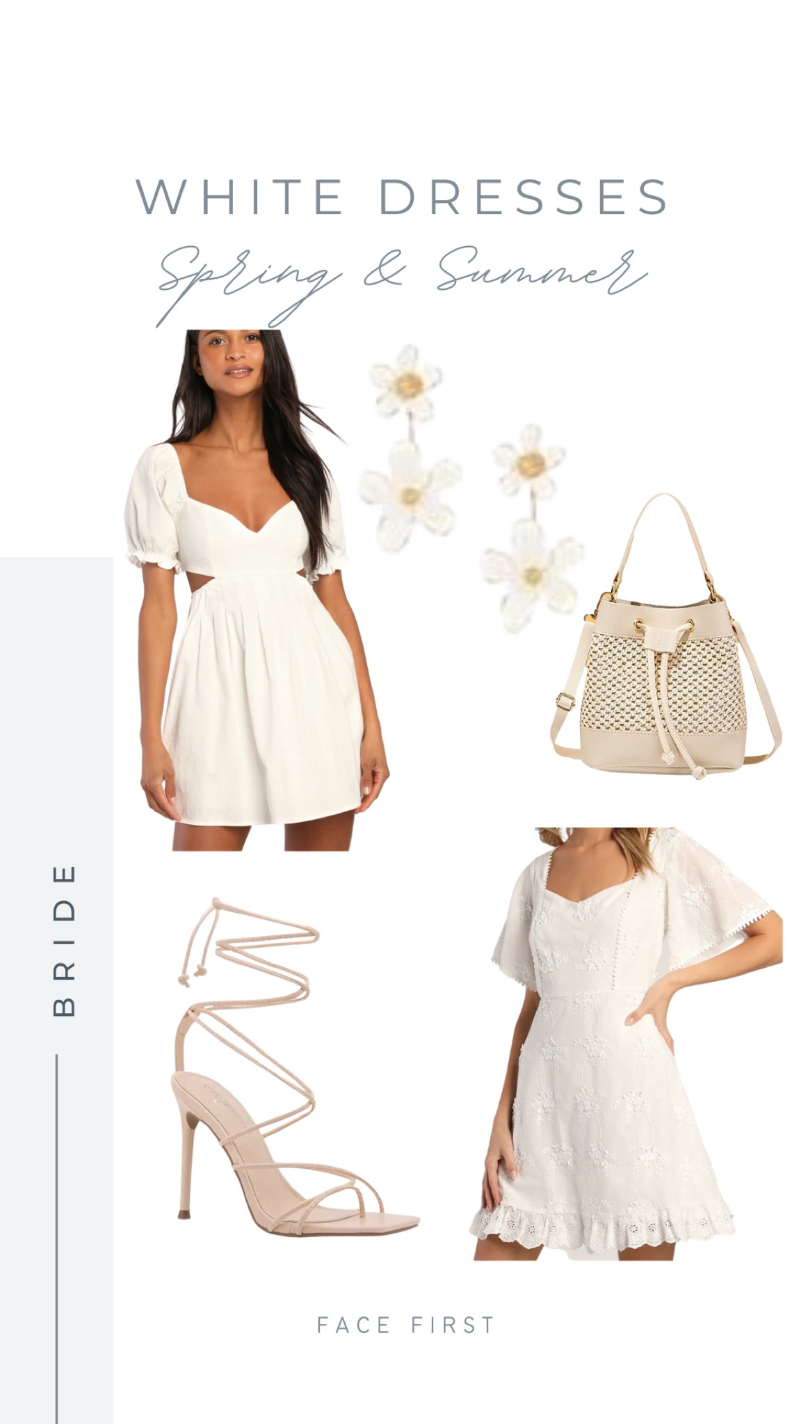#bride #whitedress #graduation 
All under $100 white dresses! 

#LTKwedding #LTKFind #LTKunder100