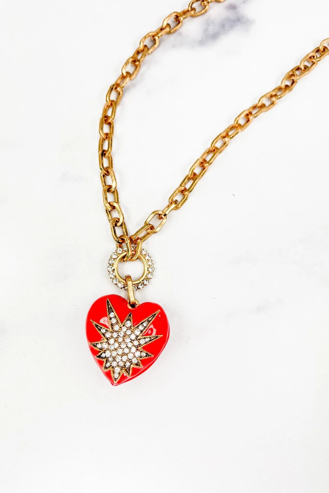 Heart of Tefiti Necklace | Elizabeth Cole Jewelry