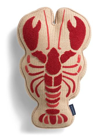 12.5x19 Terry Lobster Outdoor Pillow | TJ Maxx