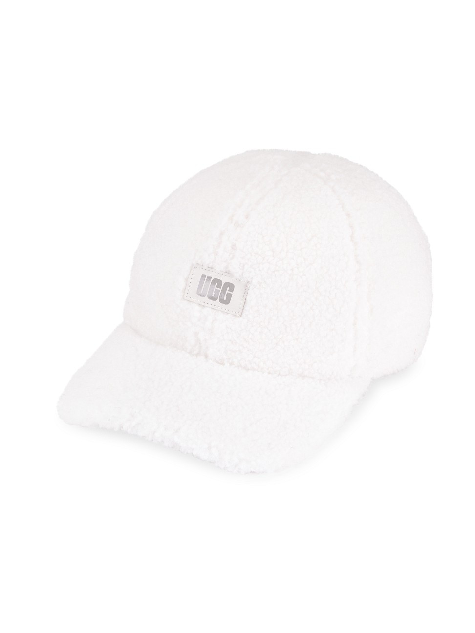 Women's Sherpa Baseball Cap - White | Saks Fifth Avenue