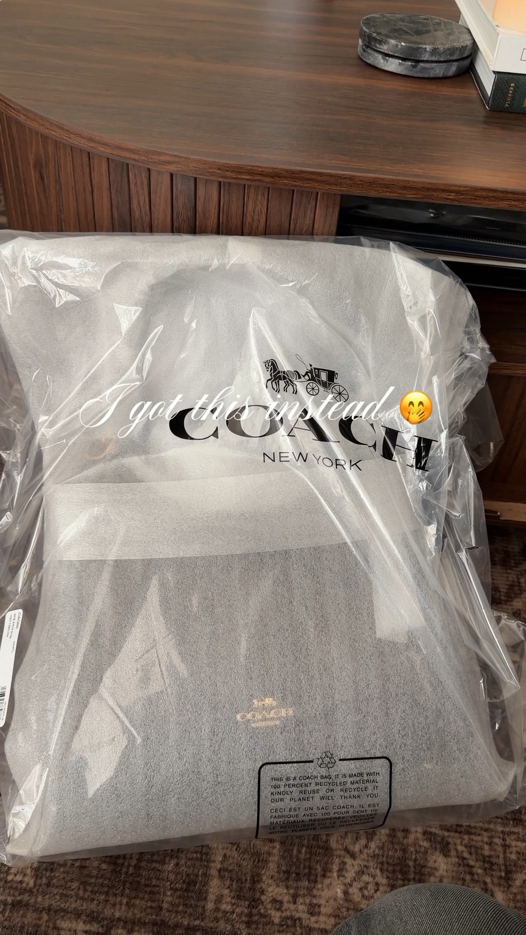 My everyday bag from Coach. 🙂‍↕️ @coach 

#LTKPetite #LTKootd #LTKdayinmylife