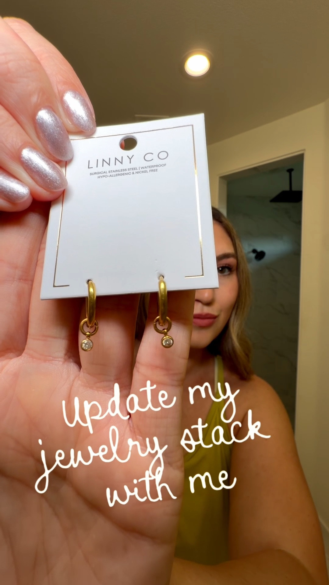 Updated my jewelry stack for the summer with @LINNY CO 🤍 It’s designed for sleep, swim & sweat so I never have to take it off.

#LTKootd #LTKMidsize #LTKgrwm