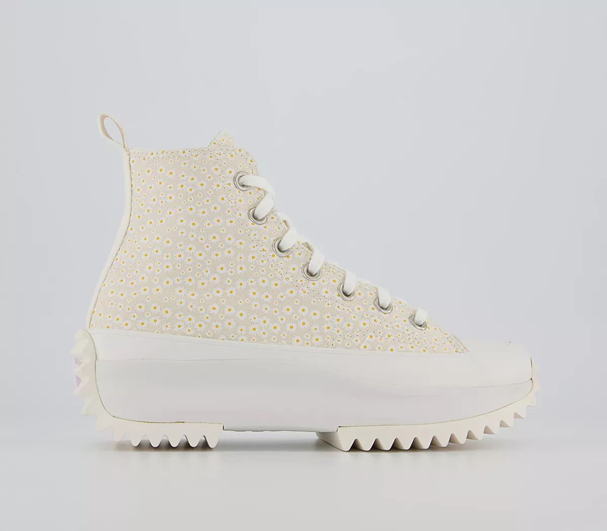 Converse Run Star Hike Trainers Egret Ivory Amarillo - Women's Trainers | Offspring (UK)