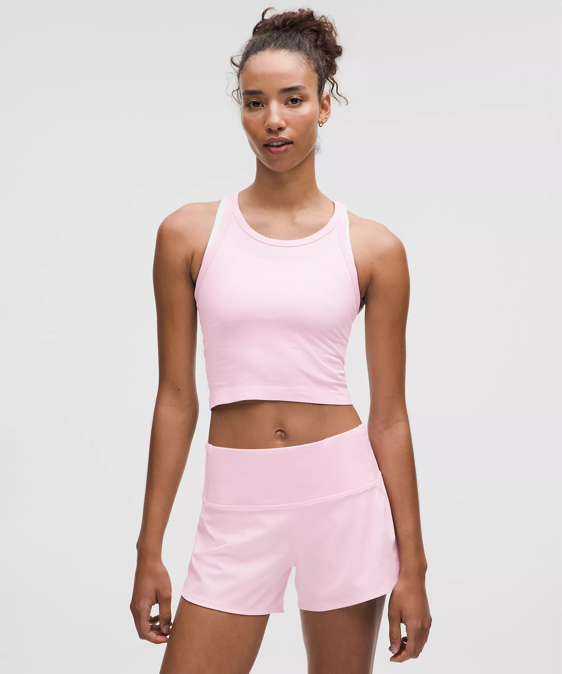 Swiftly Tech Cropped Racerback Tank Top 2.0 | Lululemon (US)