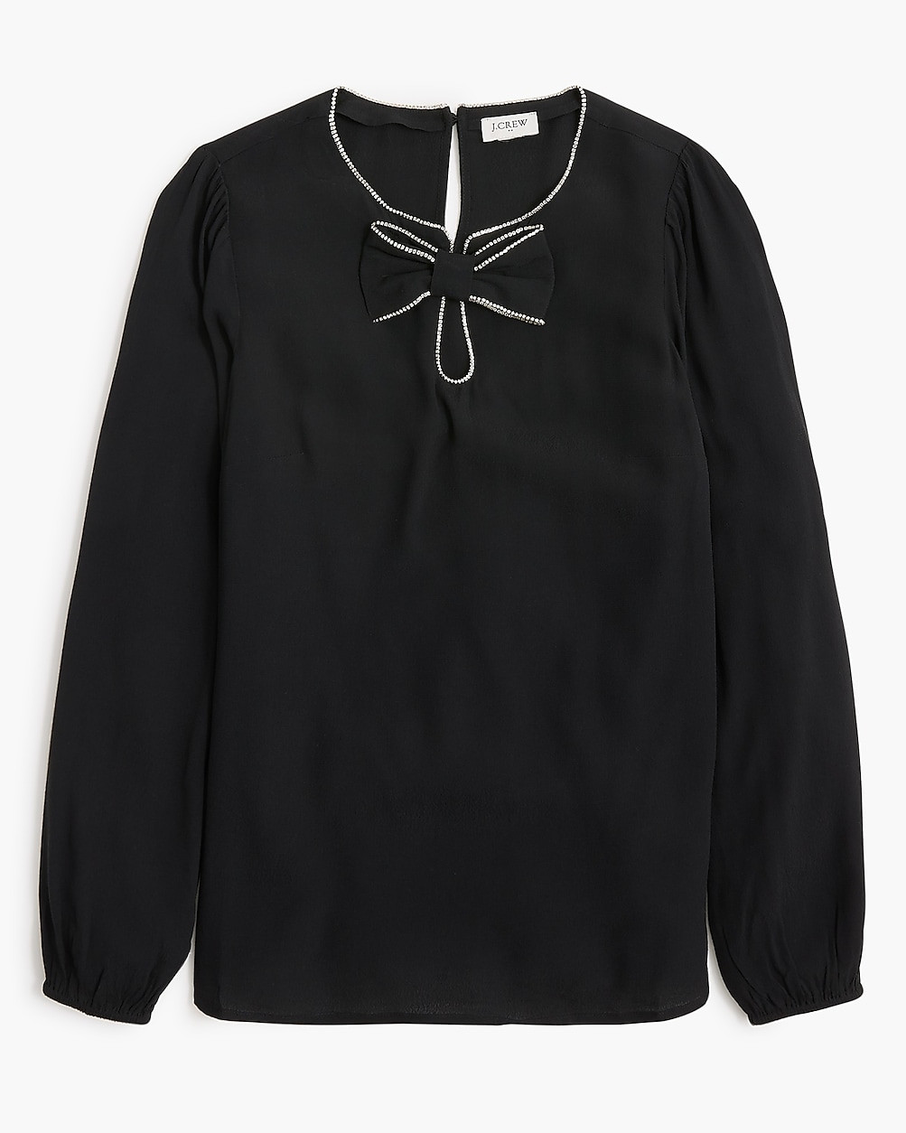 Jeweled bow top | J.Crew Factory