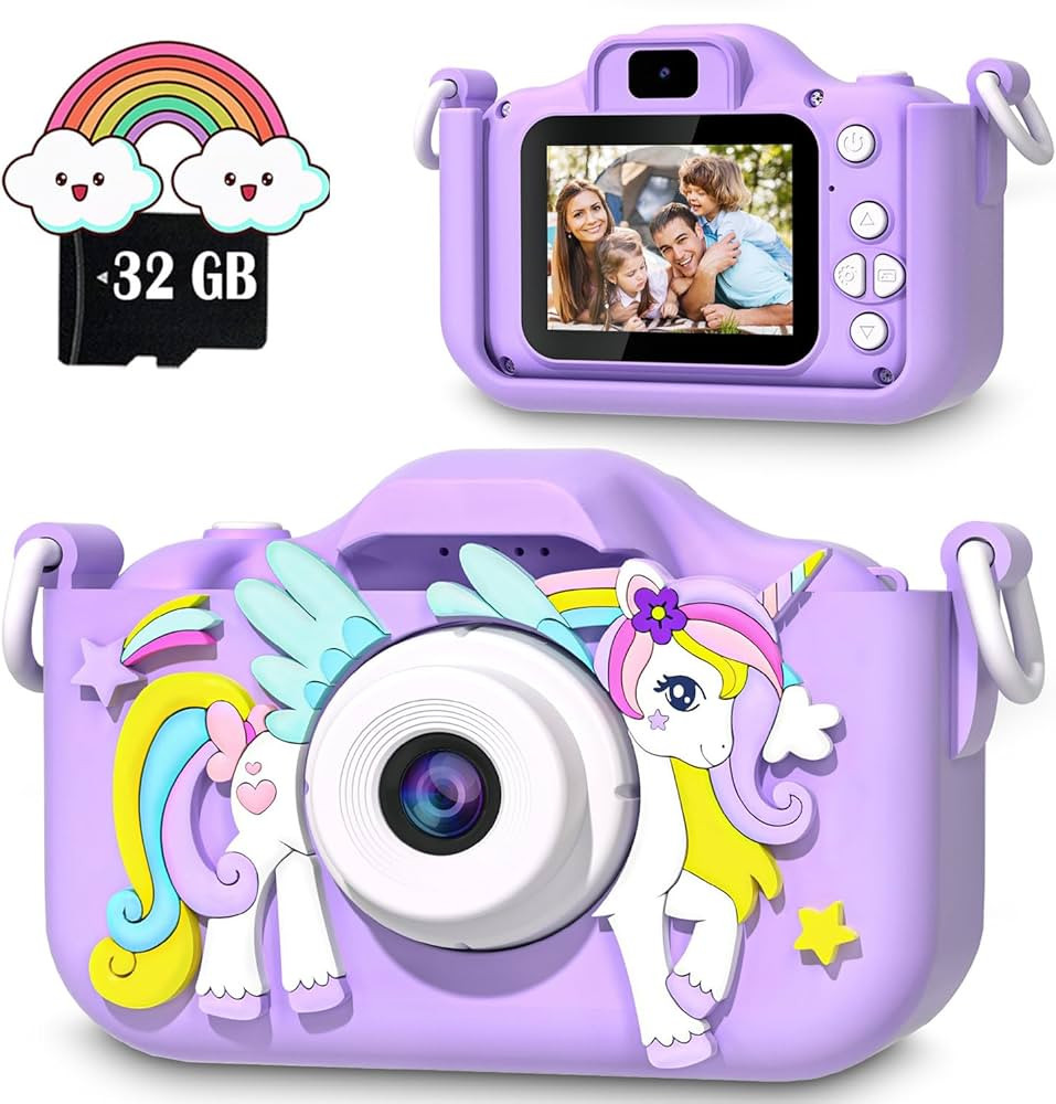 Colofree Kids Camera, Kids Digital Camera for Age 3-5 Boys/Girls, Toddler Camera for 6 7 8 9 10 1... | Amazon (US)