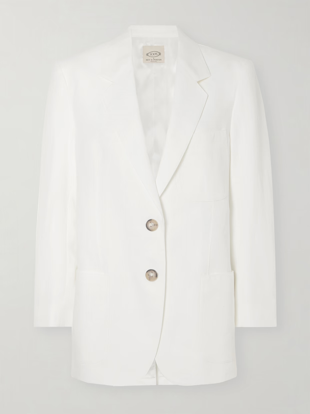 Tod's - Linen Blazer - White - IT42 | NET-A-PORTER APAC
