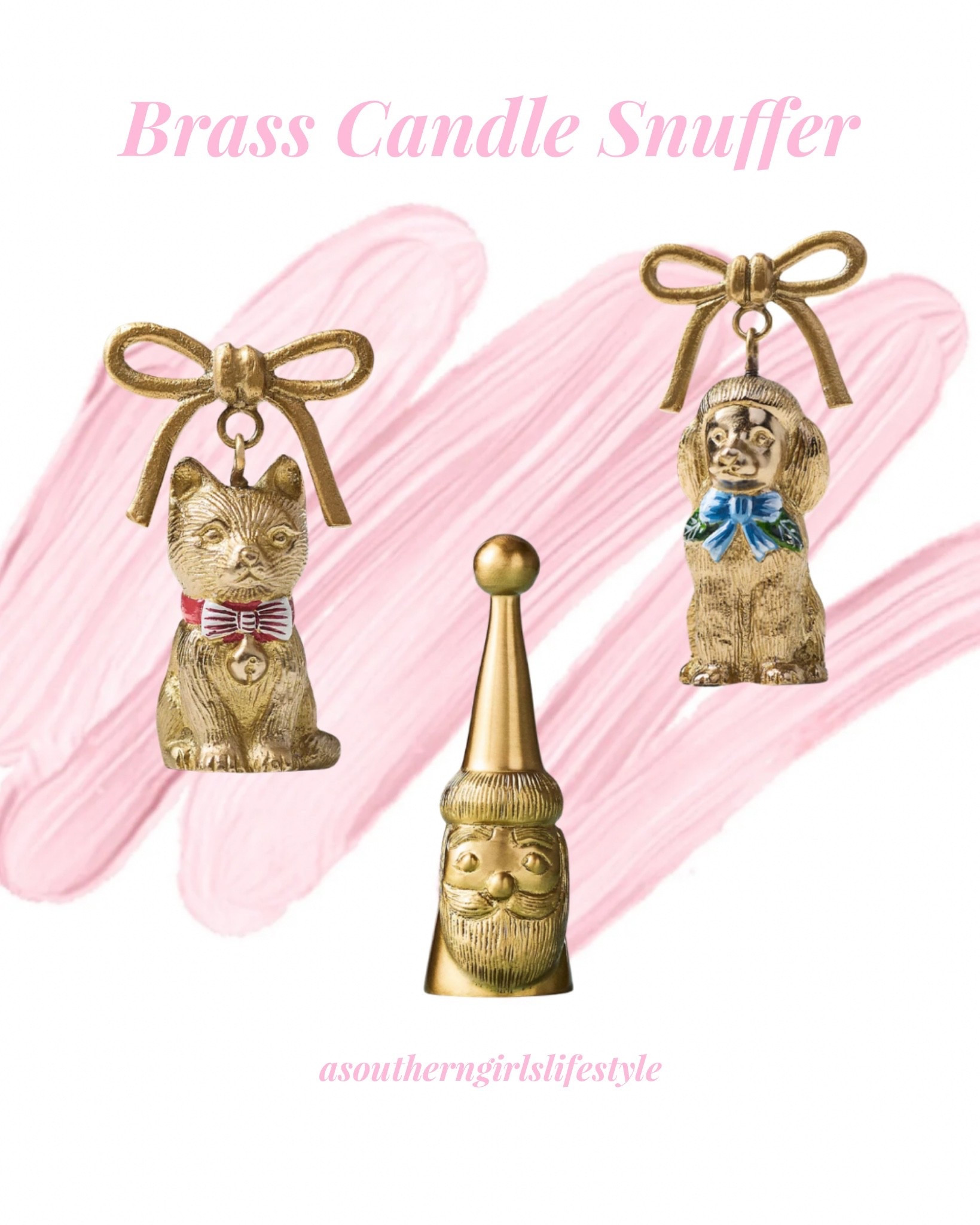 So so cute!!! Great Gift Idea! Stocking Stuffer. Could add a Candle with it or not. 

It’s on Sale! Brass Candle Snugger - Cat, Santa & Dog

#LTKHoliday #LTKGiftGuide #LTKHome