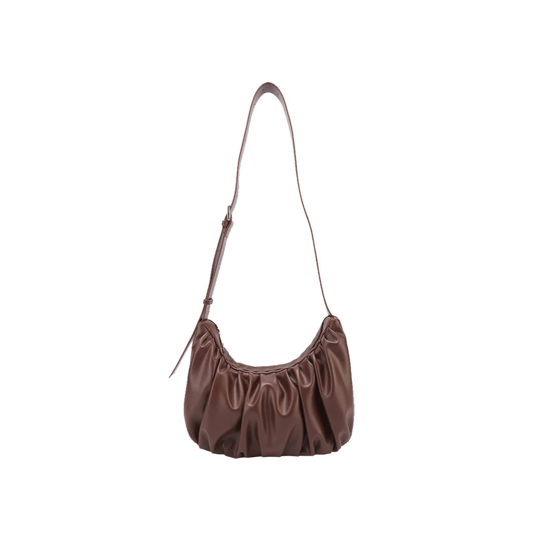 Leather Croissant Sling \u2013 Convertible Crossbody Bag | Good Totes | GOOD TOTES