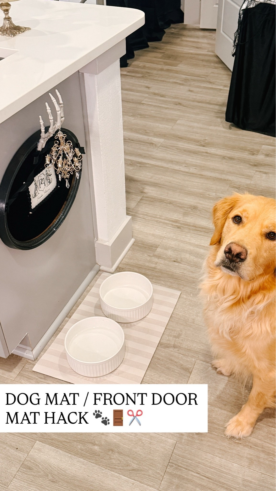1 rubber kitchen runner instead= 2 dog mats + 1 front door mat

#LTKSeasonal #LTKHome #LTKSaleAlert