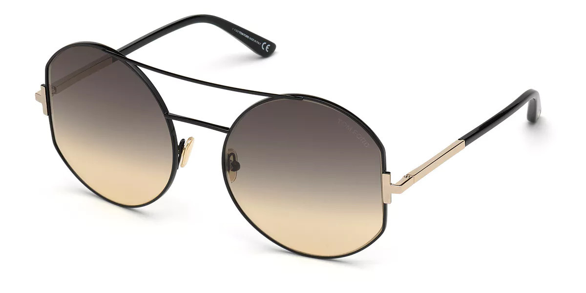 Tom Ford FT0782 DOLLY 01B Women’s Sunglasses Black Size 60 | SmartBuyGlasses Global