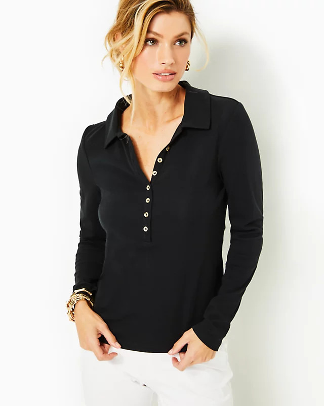 Reema Polo Top | Lilly Pulitzer