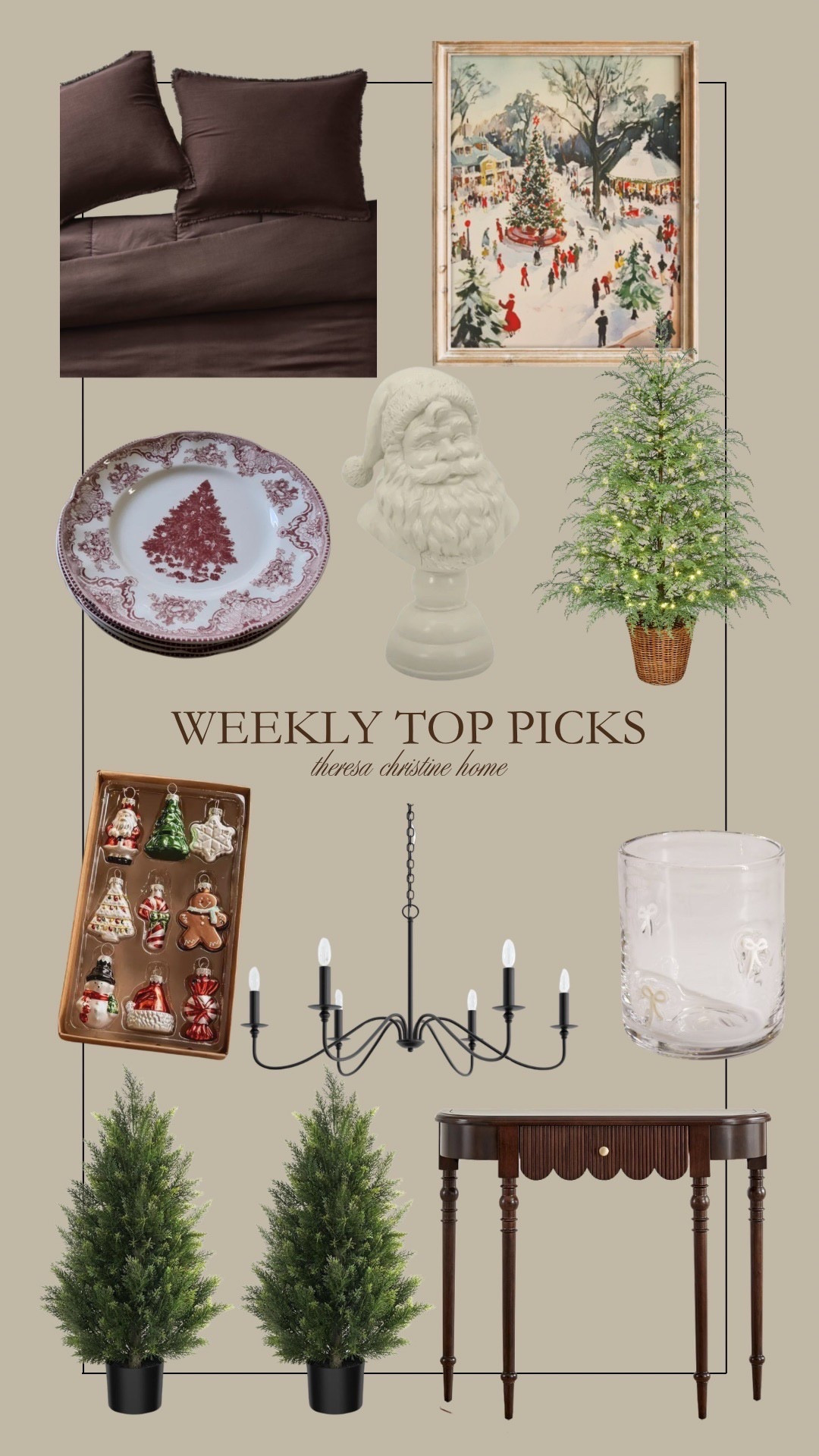 Weekly top picks

#LTKSeasonal #LTKHome #LTKHoliday