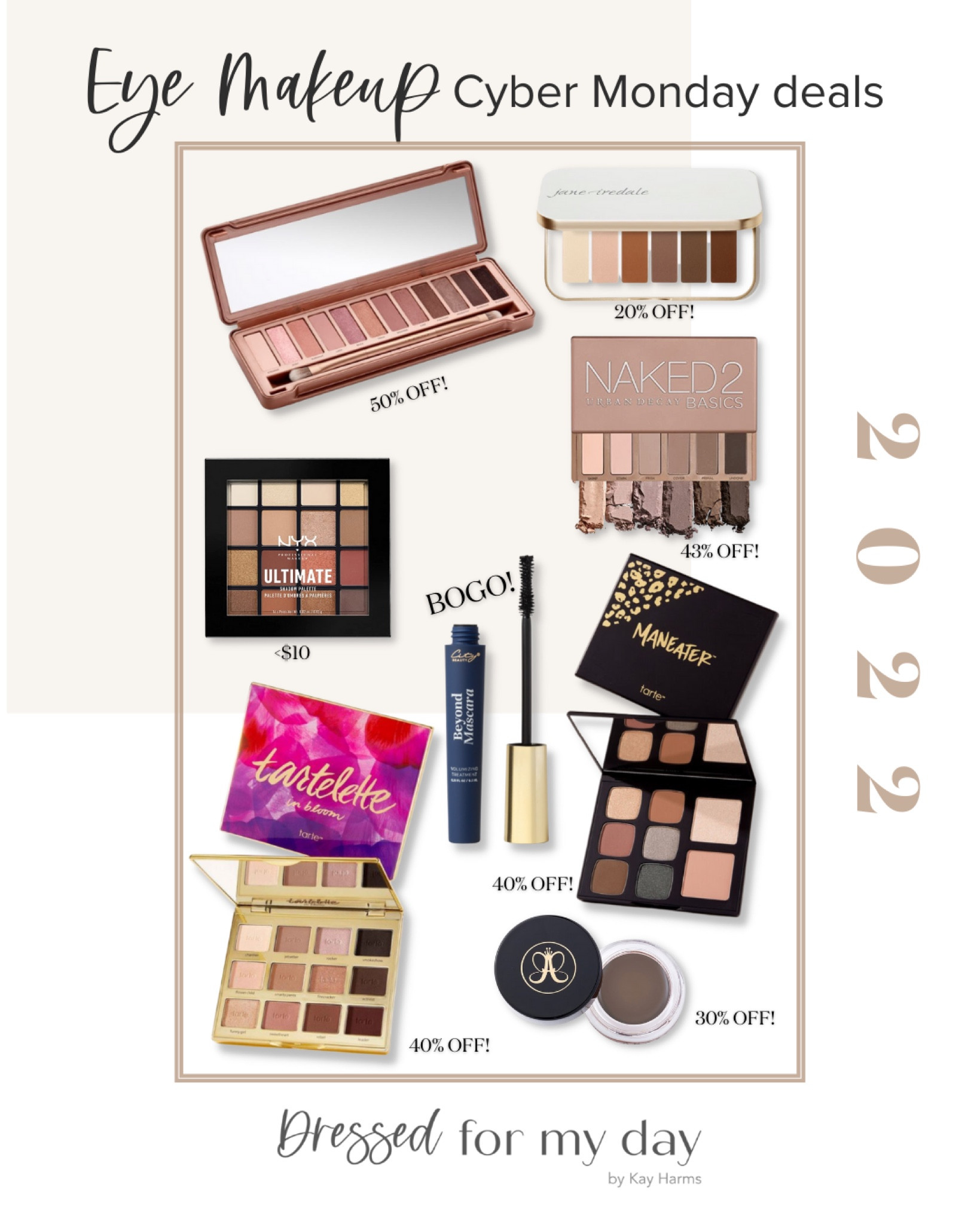 Eye makeup cyber Monday deals!

#LTKCyberweek #LTKHoliday #LTKGiftGuide