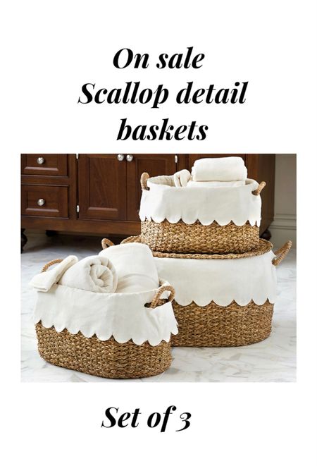 Great baskets for kids stuff or laundry room. Laundry room baskets | toy baskets | towel baskets


#LTKsalealert #LTKhome #LTKFind