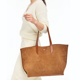 Vail Suede and Leather Tote | Mark and Graham