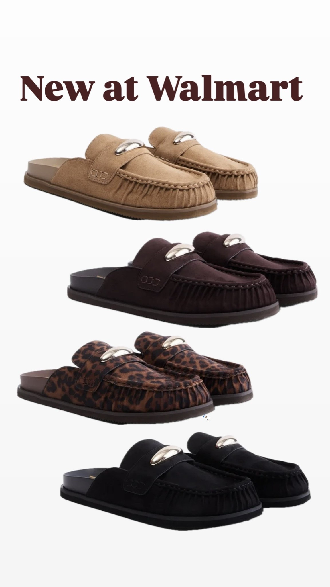 Loving these new faux suede loafer mules!

#LTKootd #LTKSeasonal #LTKOver40