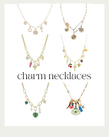 Charm necklaces are popping up and I think they are so cute! @amazon has some super cute options 

#charm #necklace #amazon #fashion 


#LTKstyletip #LTKfindsunder100 #LTKfindsunder50