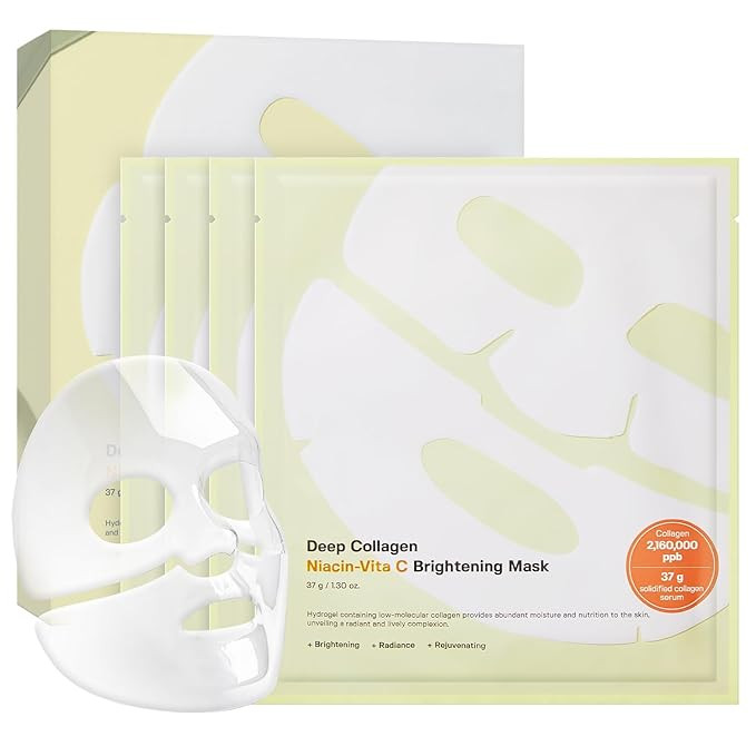 SUNGBOON EDITOR Deep Collagen Niacin-Vita C Overnight Mask | Brightening & Wrinkle Care Mask | 2,... | Amazon (US)