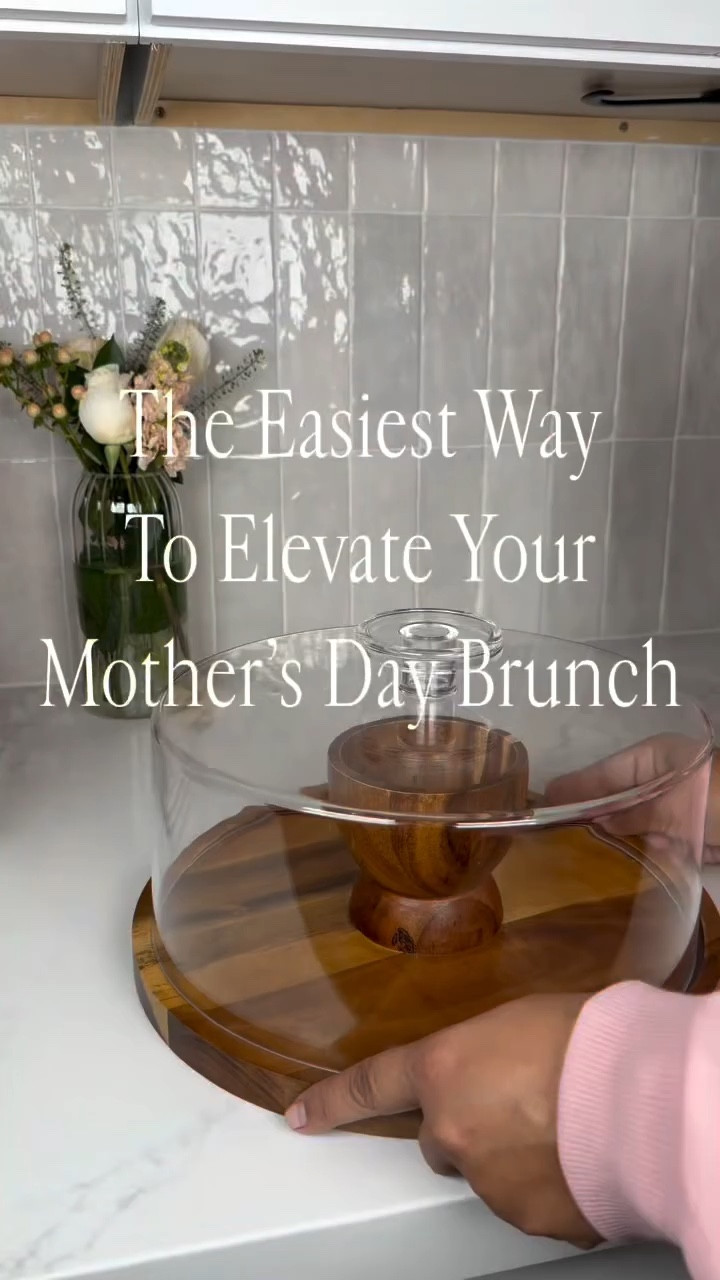  🧁🍓🥐💕

Mother’s Day brunch doesn’t need to be complicated to feel special 🤍

A few elevated serving pieces, fresh pastries, muffins, and juice instantly make everything look put together.

These wood + acrylic stands are some of my favorite hosting finds because they make any countertop setup feel styled with almost no effort.

Best part is that these can both be used in two ways! We featured the pedestal sides but they can be used the other way for chips & dip, charcuterie & more! Lid still fits either way!

Everything in this brunch setup is linked in my Amazon storefront ✨ Save this for Mother’s Day hosting ideas.

#mothersdaybrunch #amazonhomefinds #hostessideas #brunchsetup #amazonmusthaves
