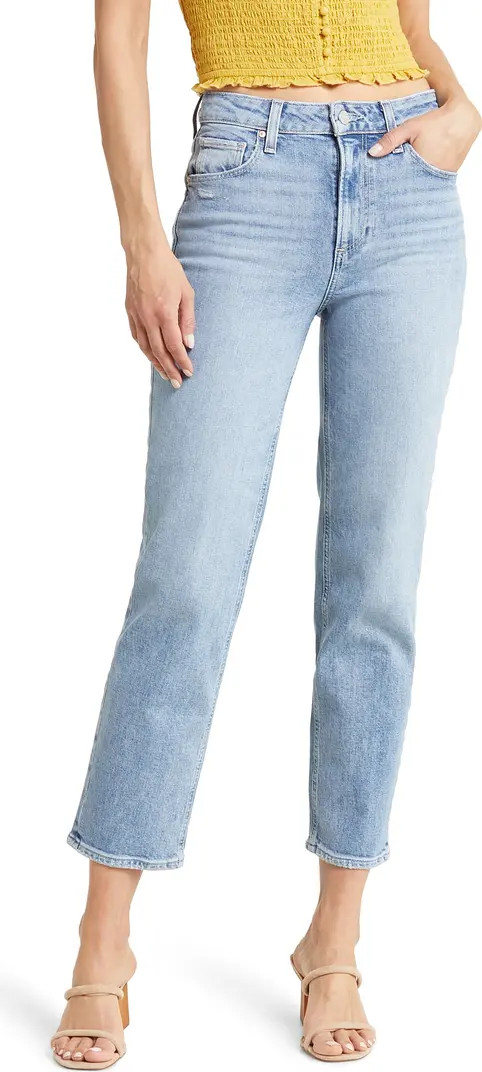 Sarah Ankle Crop Straight Leg Jeans | Nordstrom