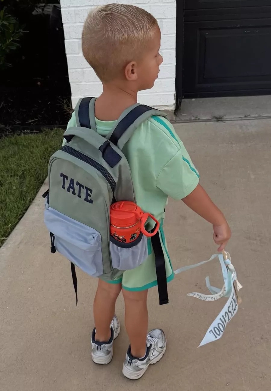 Back to school favorite! We love these monogrammed backpacks from Crate & Barrel.

#LTKKids