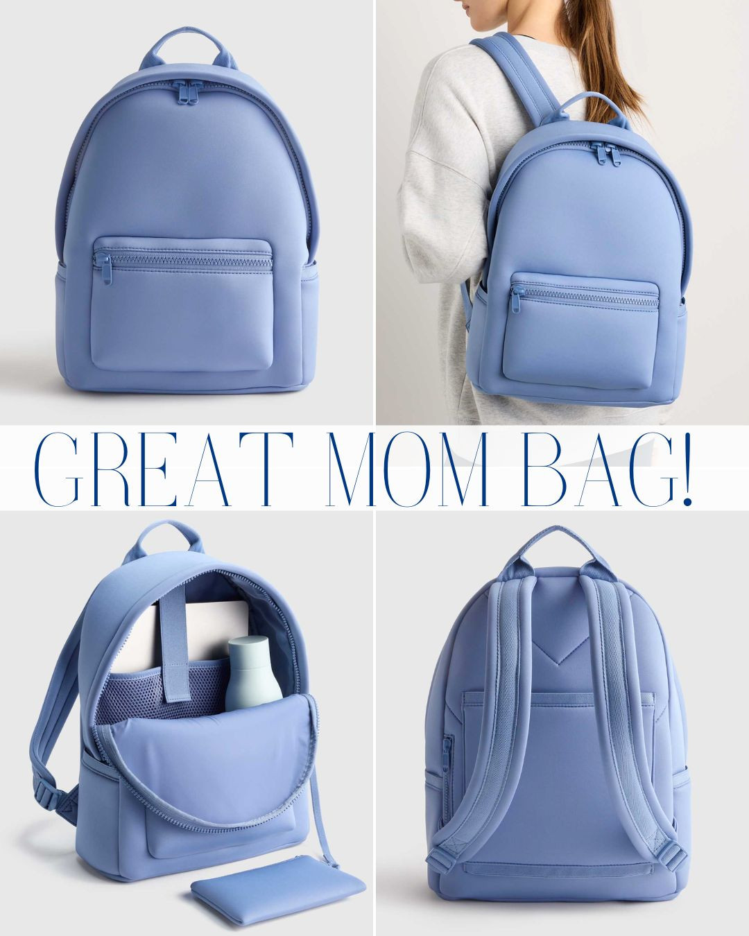 Great neoprene mom bag in the prettiest blue! 8 colors available!  

 #LTKmomlife #LTKBaby #LTKKids