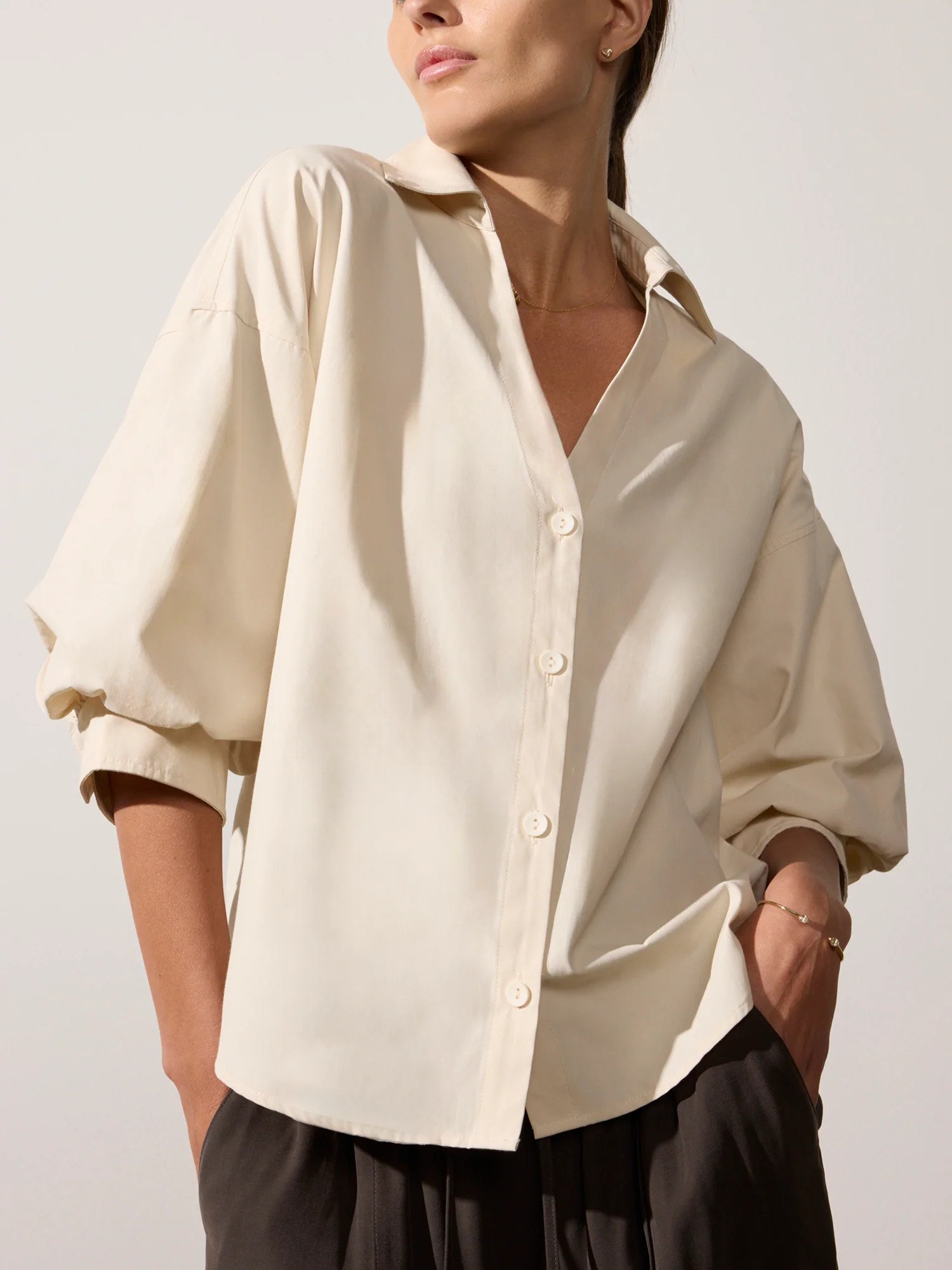 Brochu Walker | Women's Kate Shirt in Calico | Brochu Walker